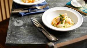 Baked gurnard (courtesy of SBS Taste le Tour)