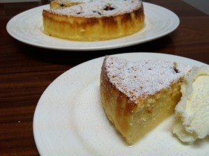 Corsican Cheesecake! Did I say yum?