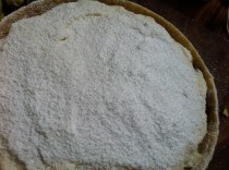 Pretty and snowy, but excessive ... you dont need as much as I used!