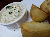 Dip and enjoy... just don't think of brains...