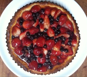 Ruby red goodness.  What a way to celebrate summer fruits!